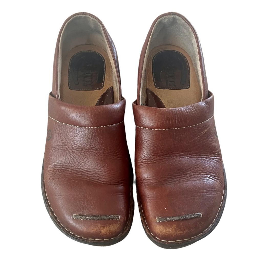 Born W9795 D4 Handcrafted Footwear Slip On Leather Loafer